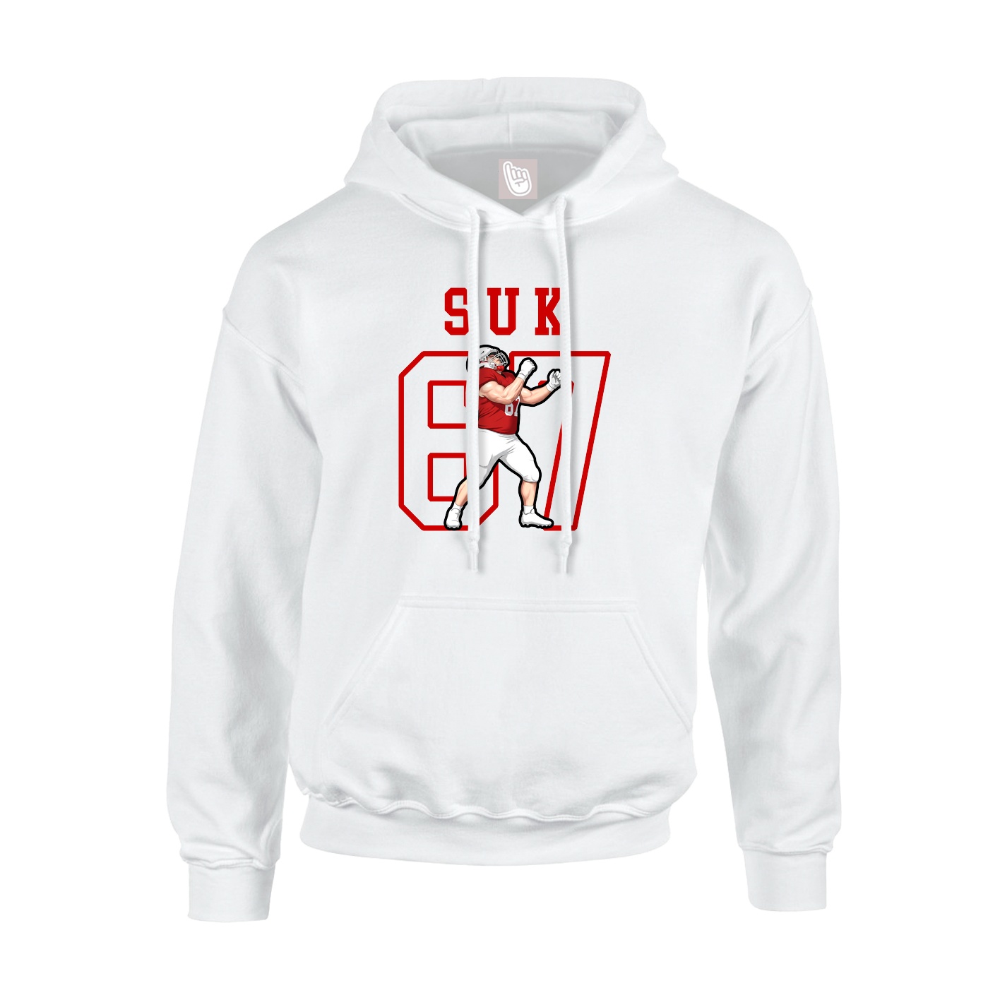 Youth Hoodie — Shirsey in White