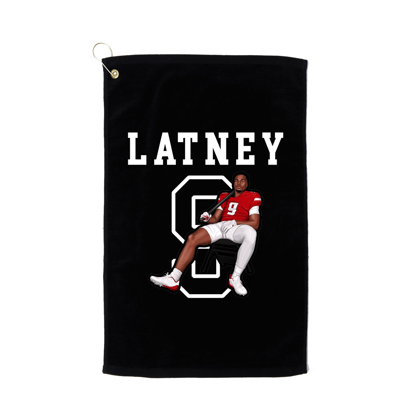 Golf Towel — Shirsey in Black