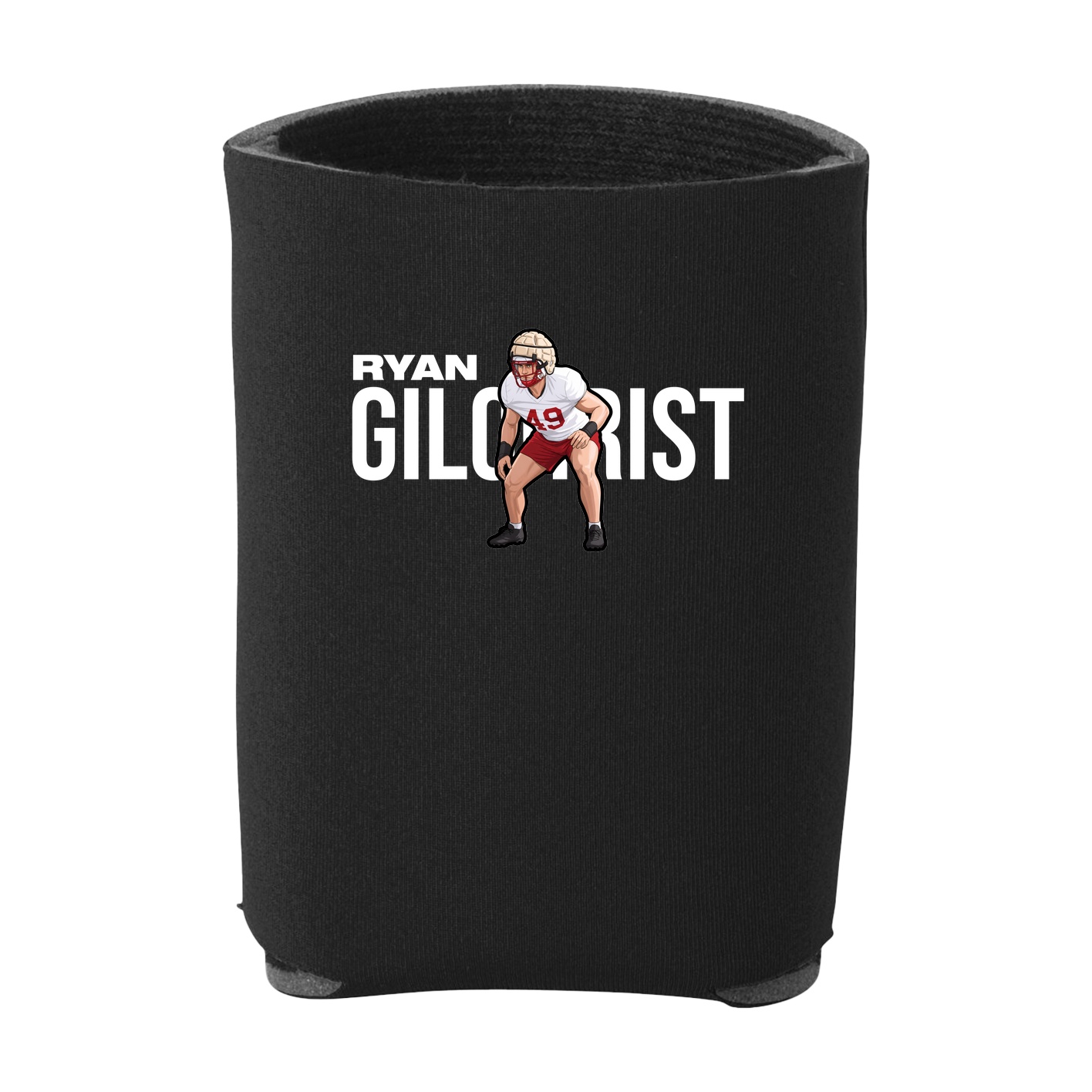Can Holder — Player Name in Black