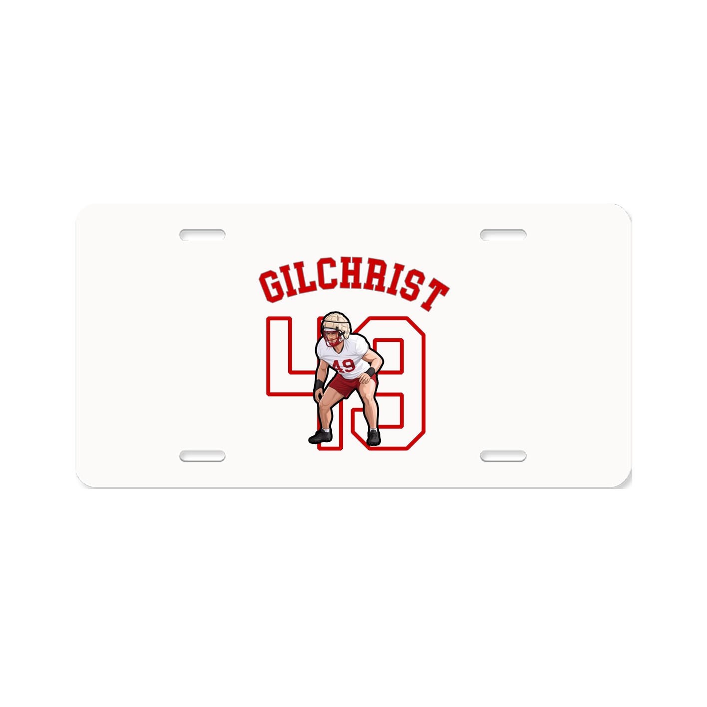 License Plate — Shirsey Arch in Classic
