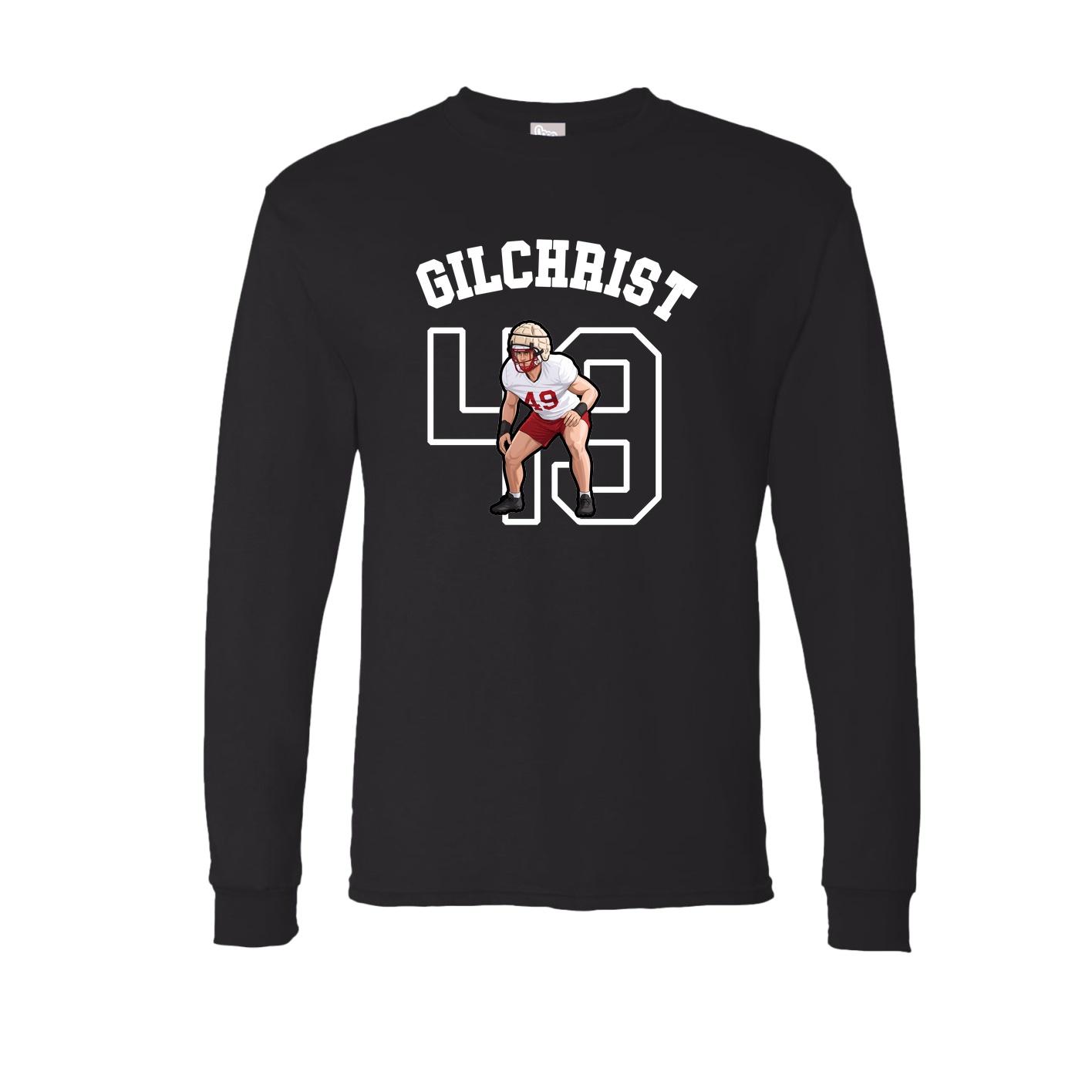 Long Sleeve Tee — Shirsey Arch in Black