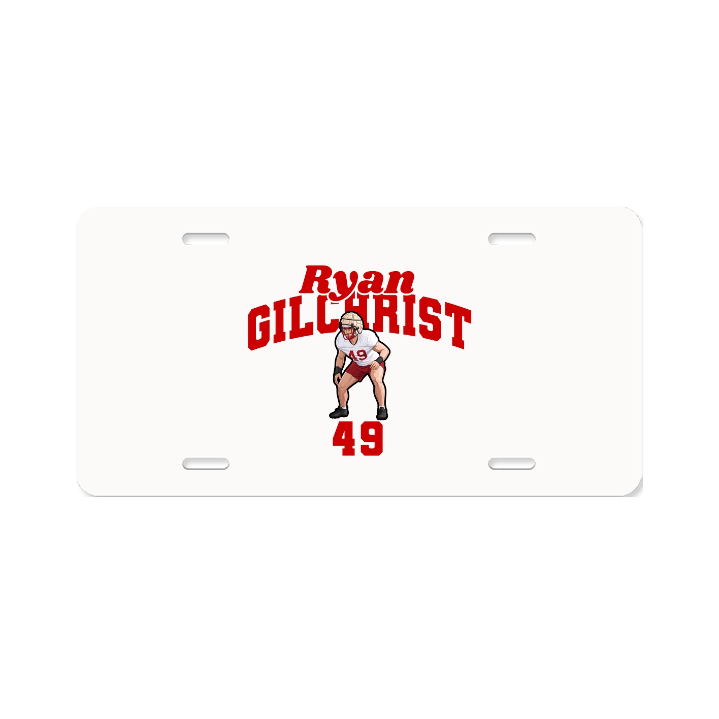 License Plate — Signature Arch in Classic