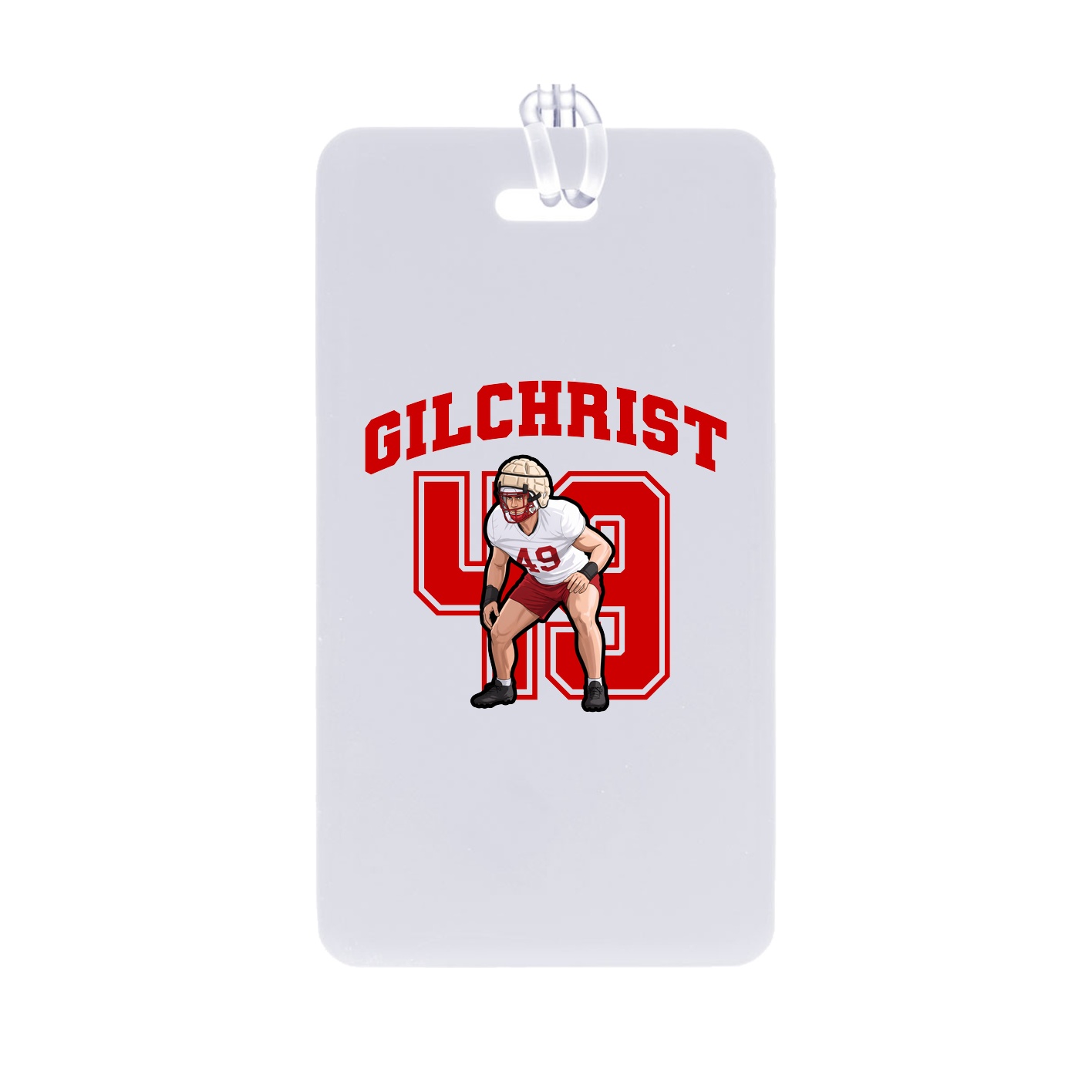 Bag Tag — Number in Classic