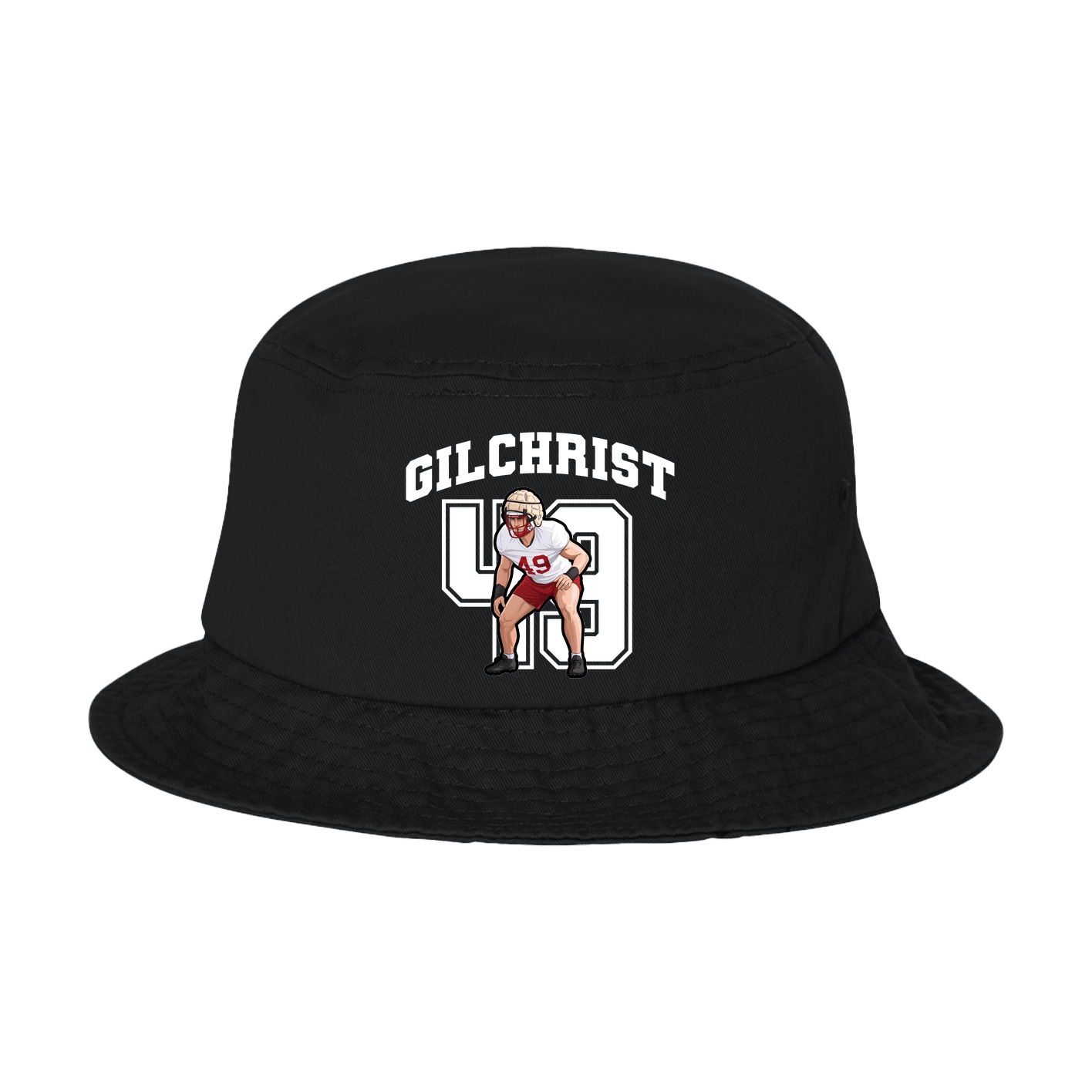 Bucket Cap — Number in Black