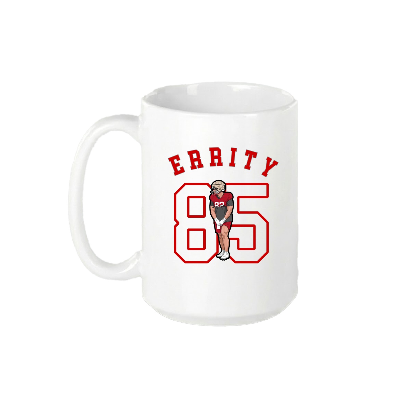 15oz Coffee Mug — Shirsey Arch in White