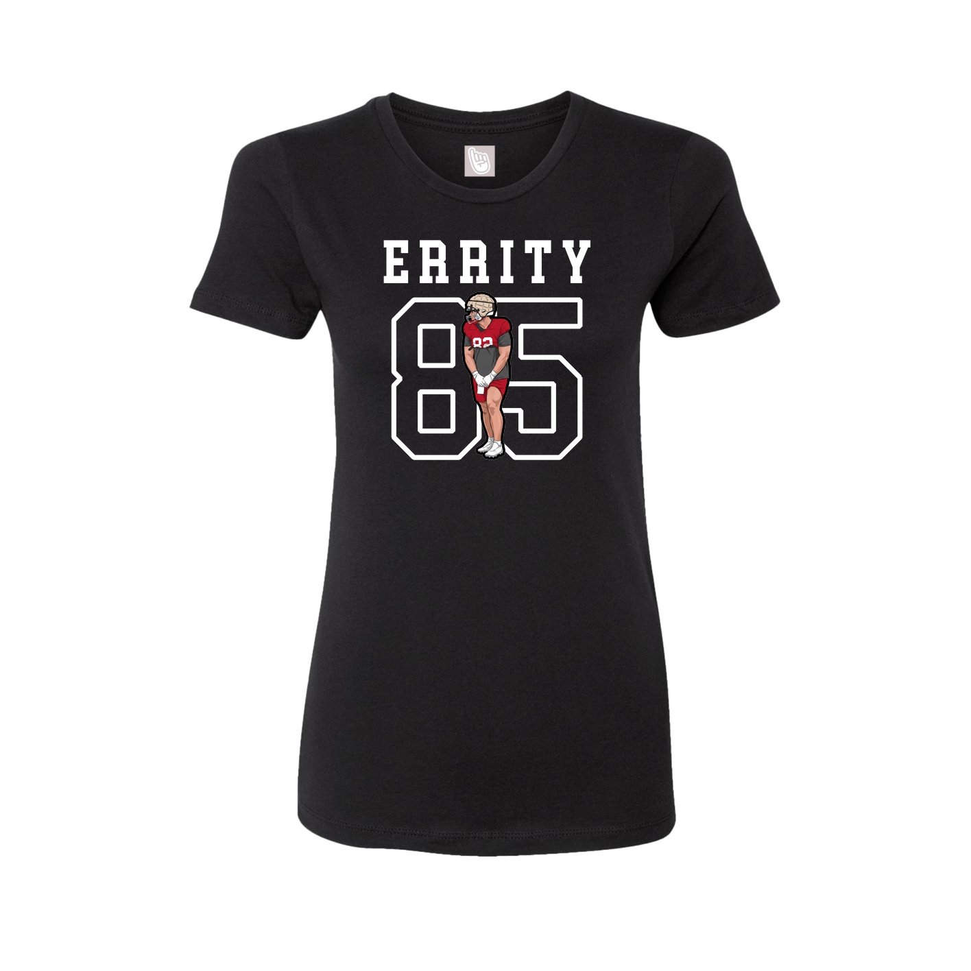 Fitted Women's Tee — Shirsey in Black