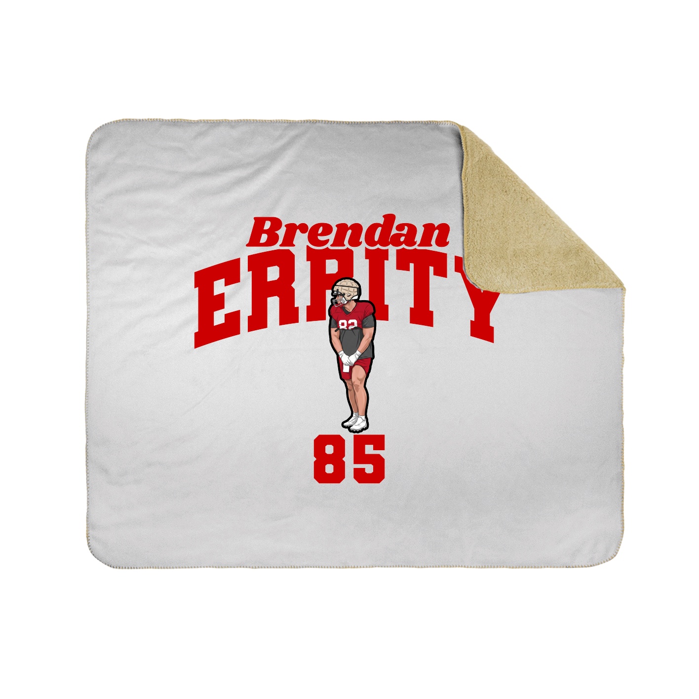 Throw Blanket — Signature Arch in White