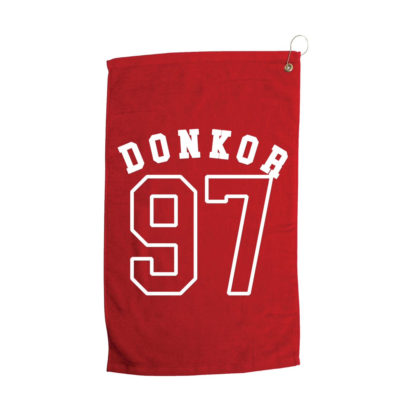 Golf Towel — Shirsey Arch in Red