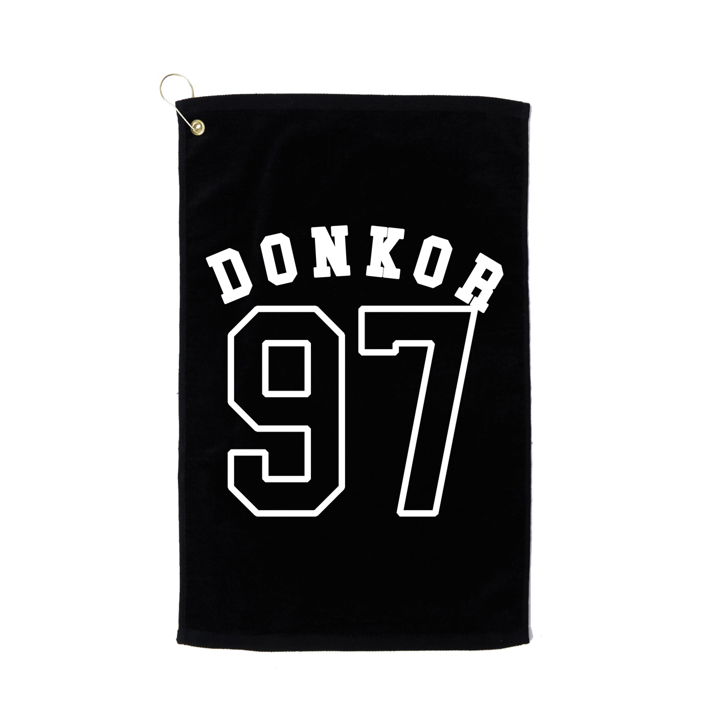 Golf Towel — Shirsey Arch in Black