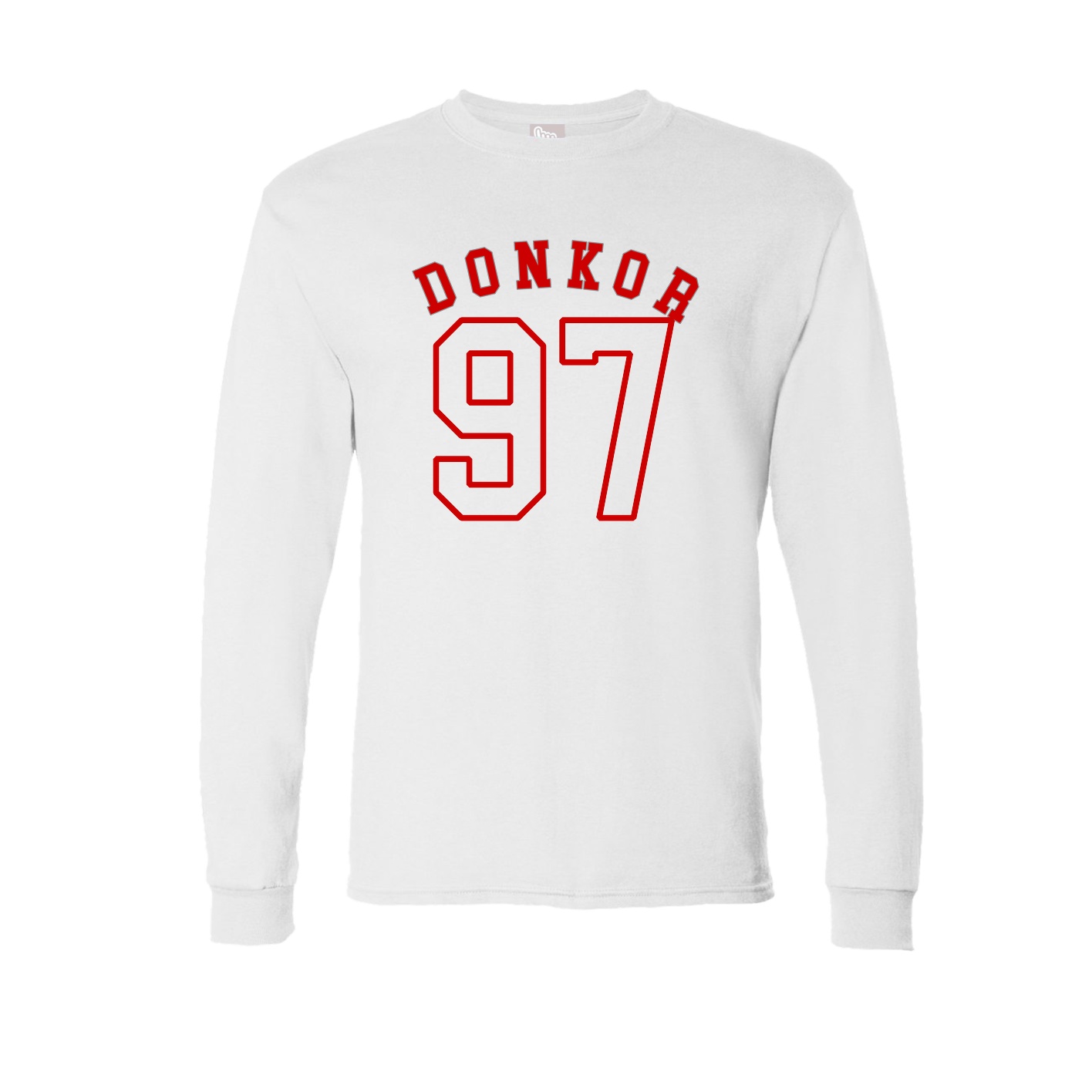Long Sleeve Tee — Shirsey Arch in White