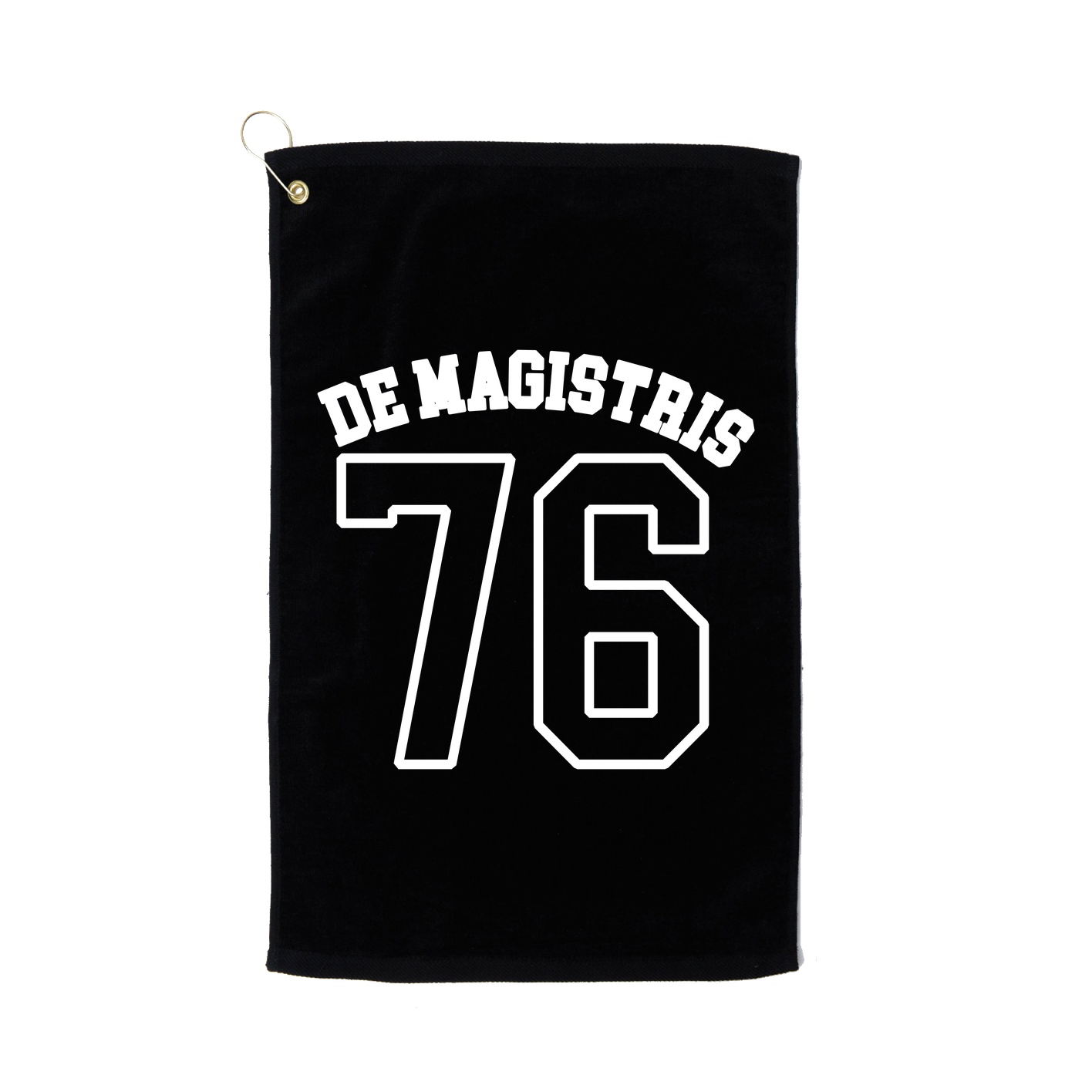 Golf Towel — Shirsey Arch in Black