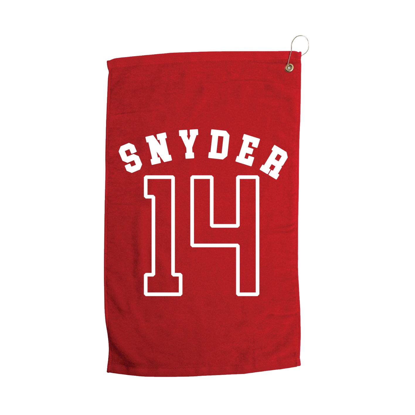 Golf Towel — Shirsey Arch in Red