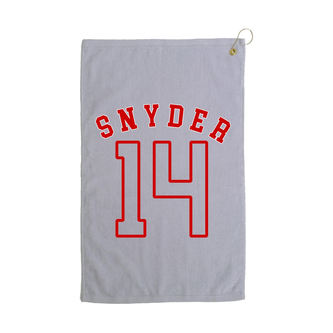 Golf Towel — Shirsey Arch in Grey
