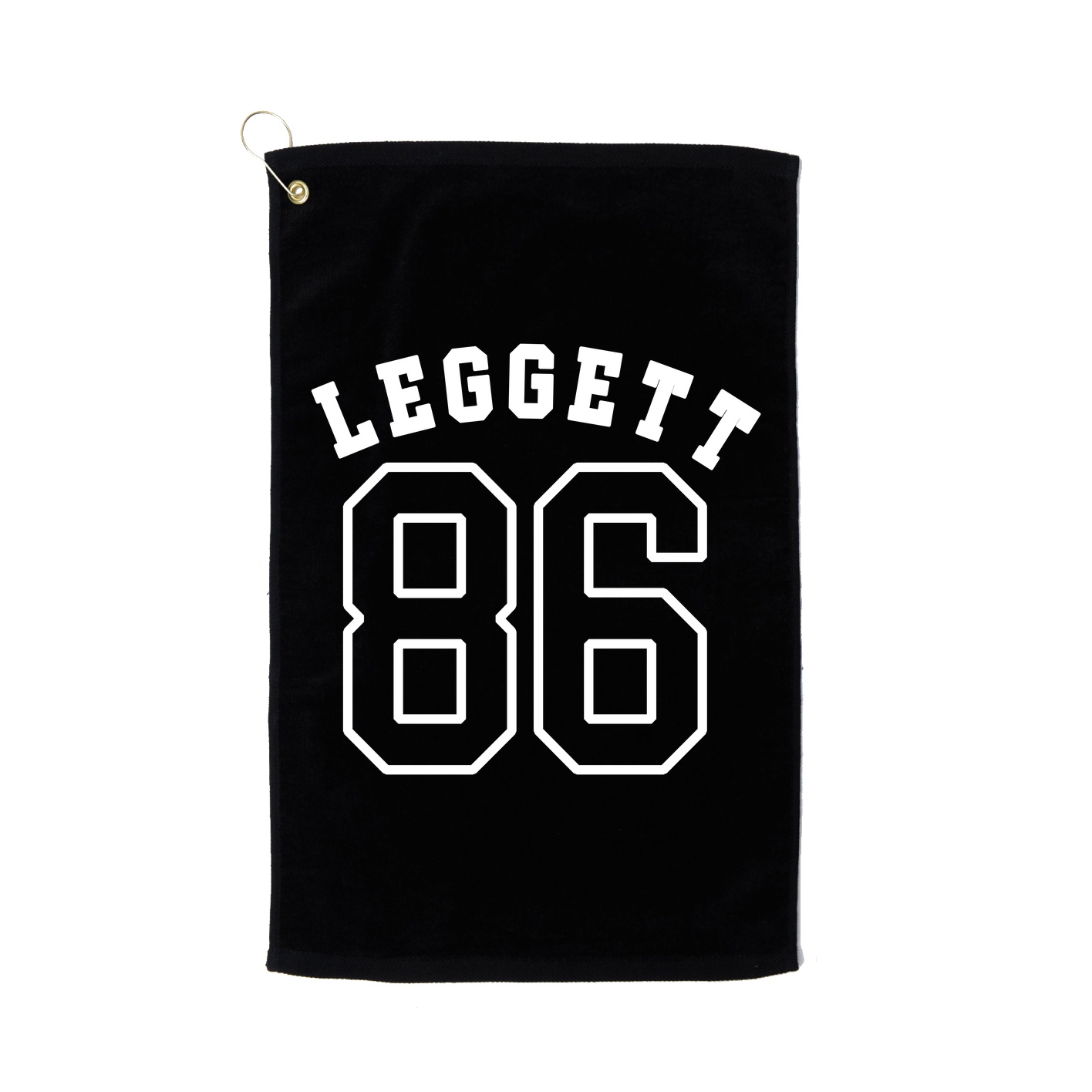 Golf Towel — Shirsey Arch in Black