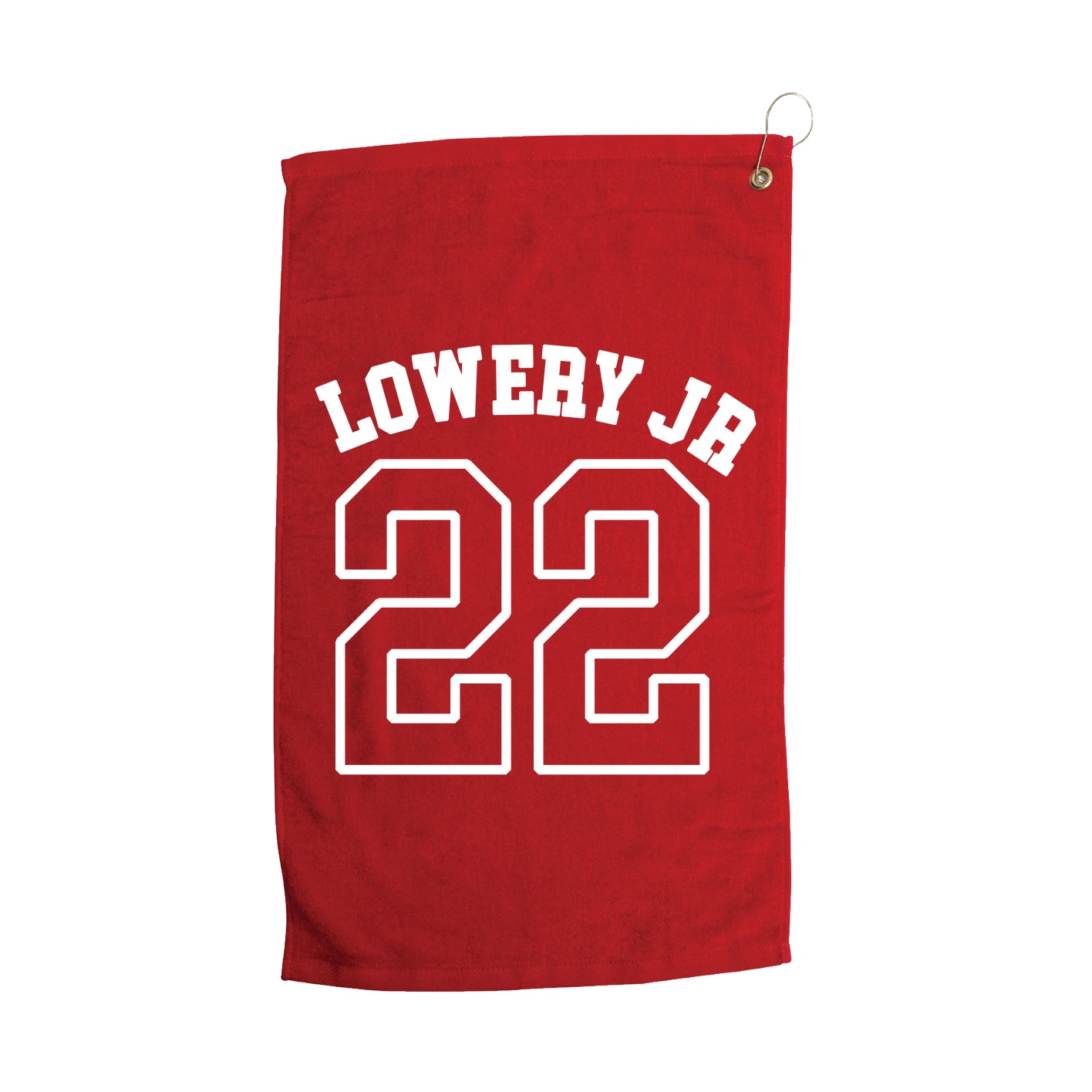 Golf Towel — Shirsey Arch in Red