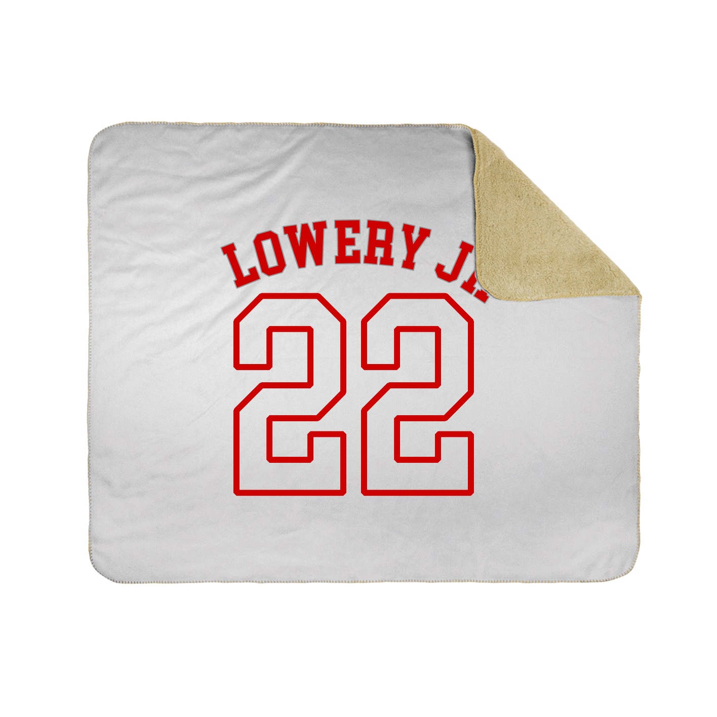 Throw Blanket — Shirsey Arch in White