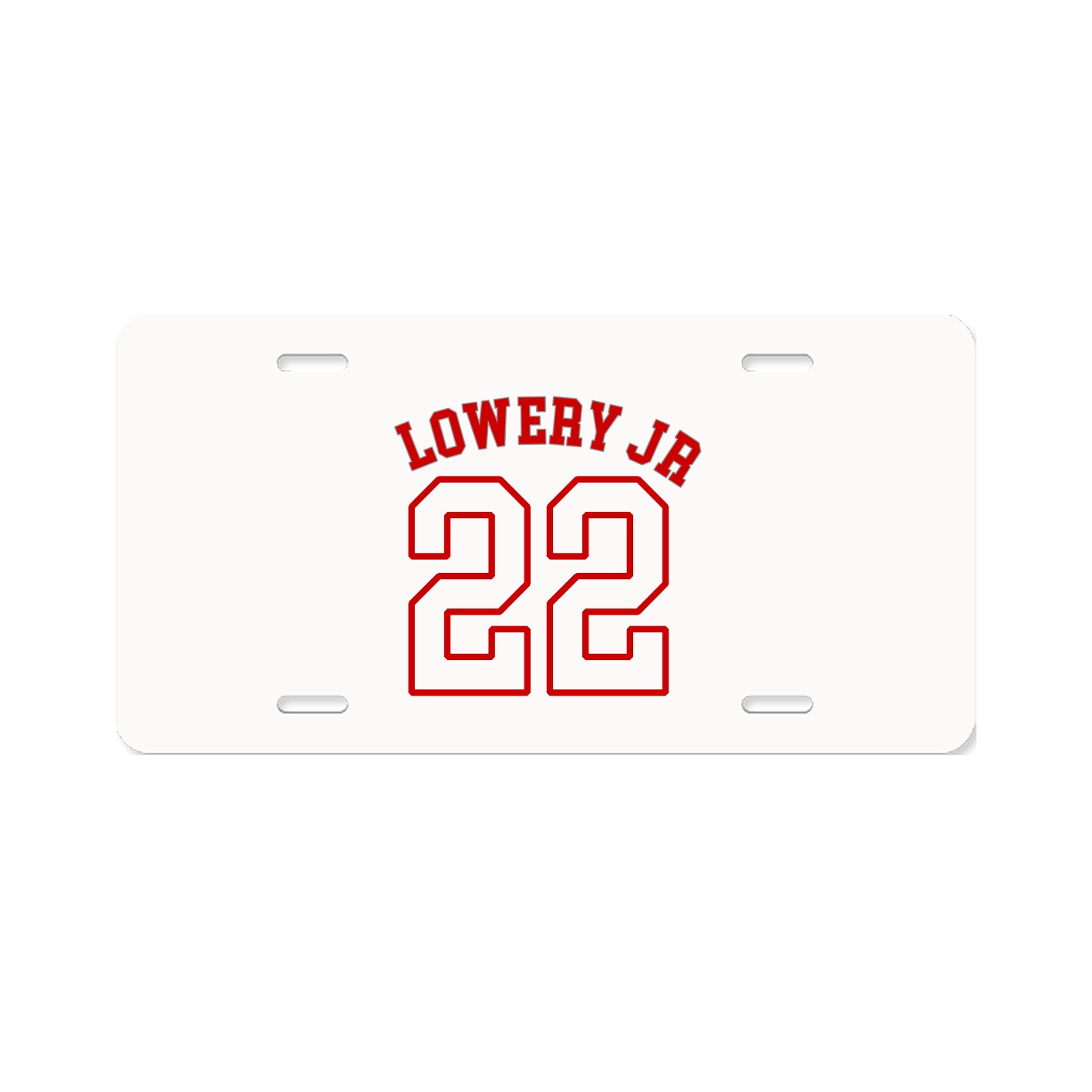 License Plate — Shirsey Arch in Classic