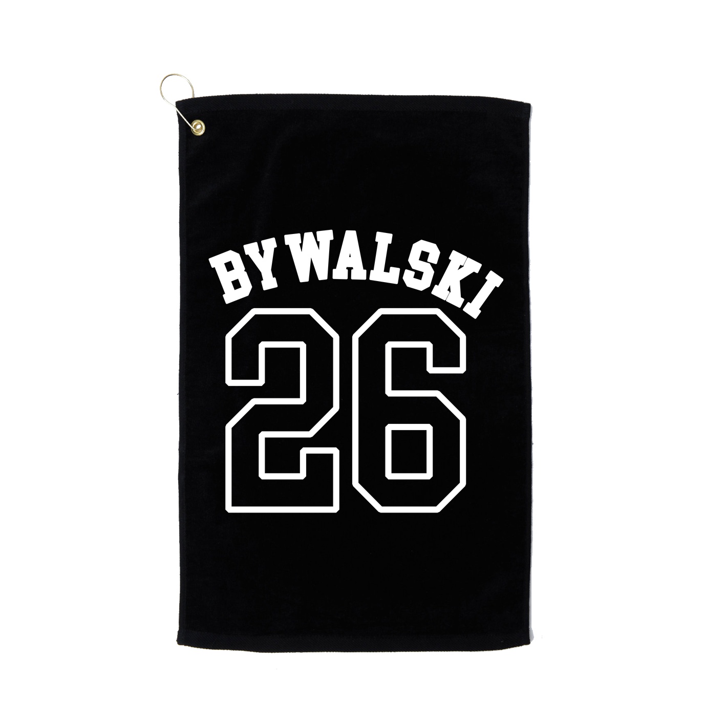 Golf Towel — Shirsey Arch in Black