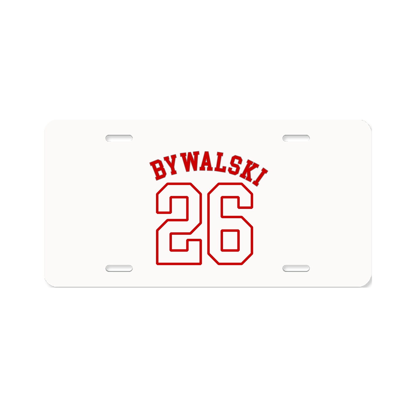 License Plate — Shirsey Arch in Classic