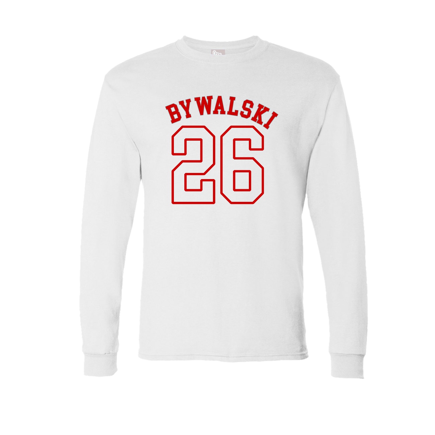 Long Sleeve Tee — Shirsey Arch in White