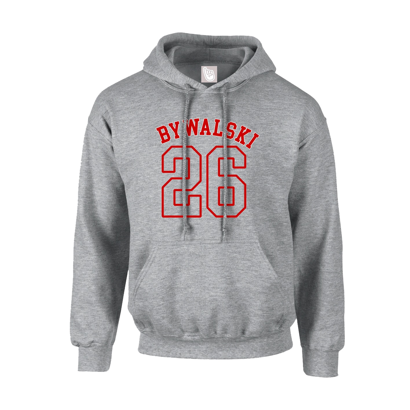 Youth Hoodie — Shirsey Arch in Grey