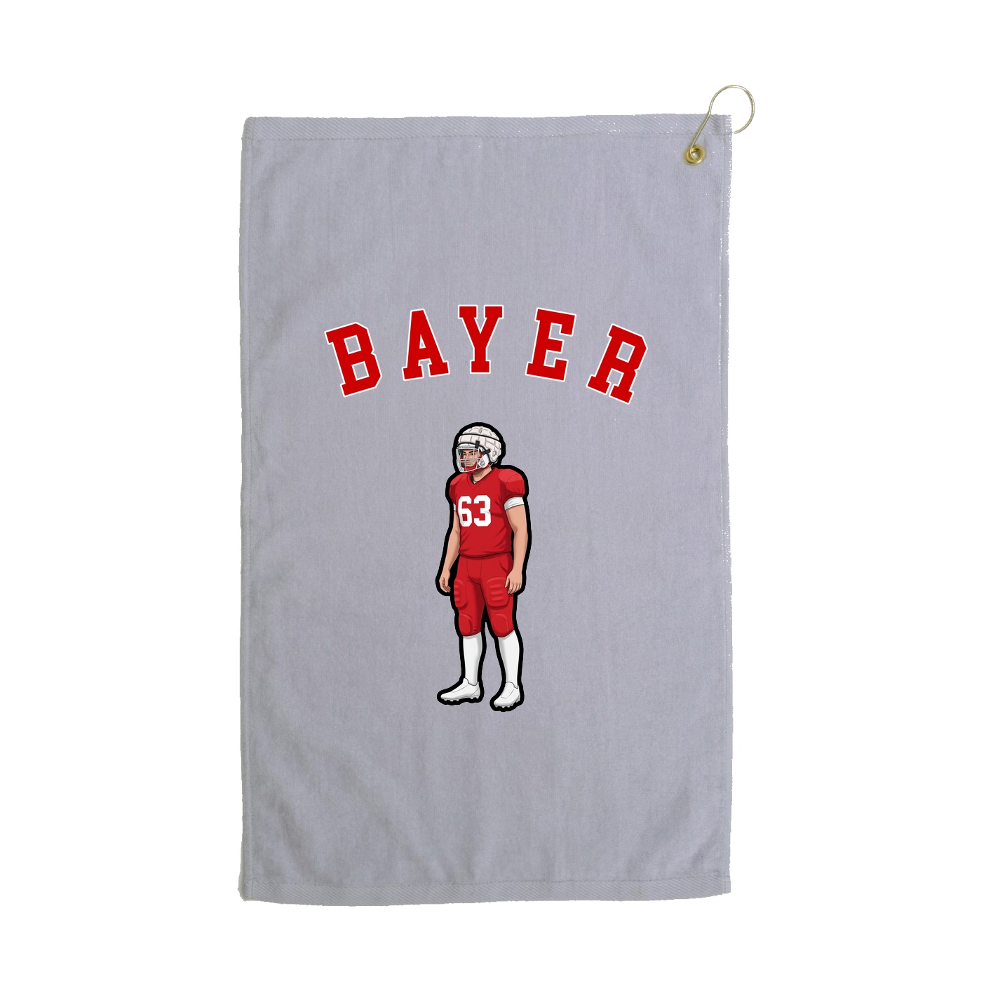 Golf Towel — Shirsey Arch in Grey