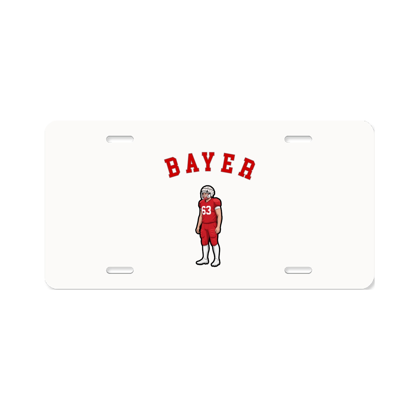 License Plate — Shirsey Arch in Classic