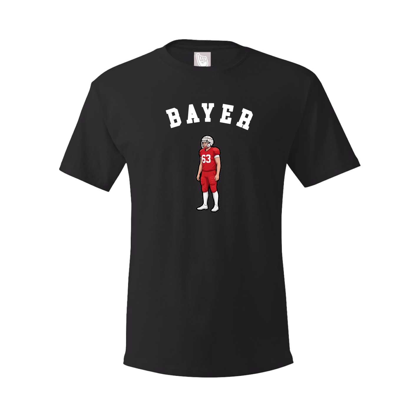 Youth Tee — Shirsey Arch in Black