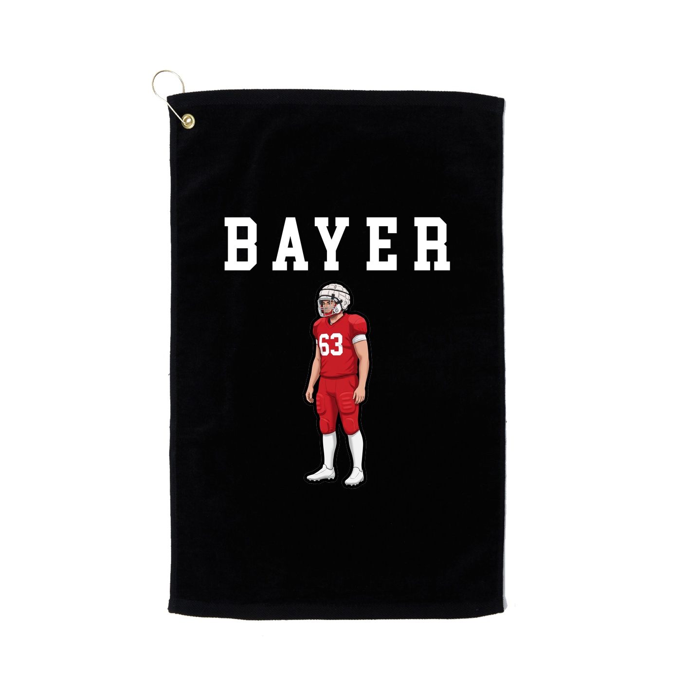 Golf Towel — Shirsey in Black