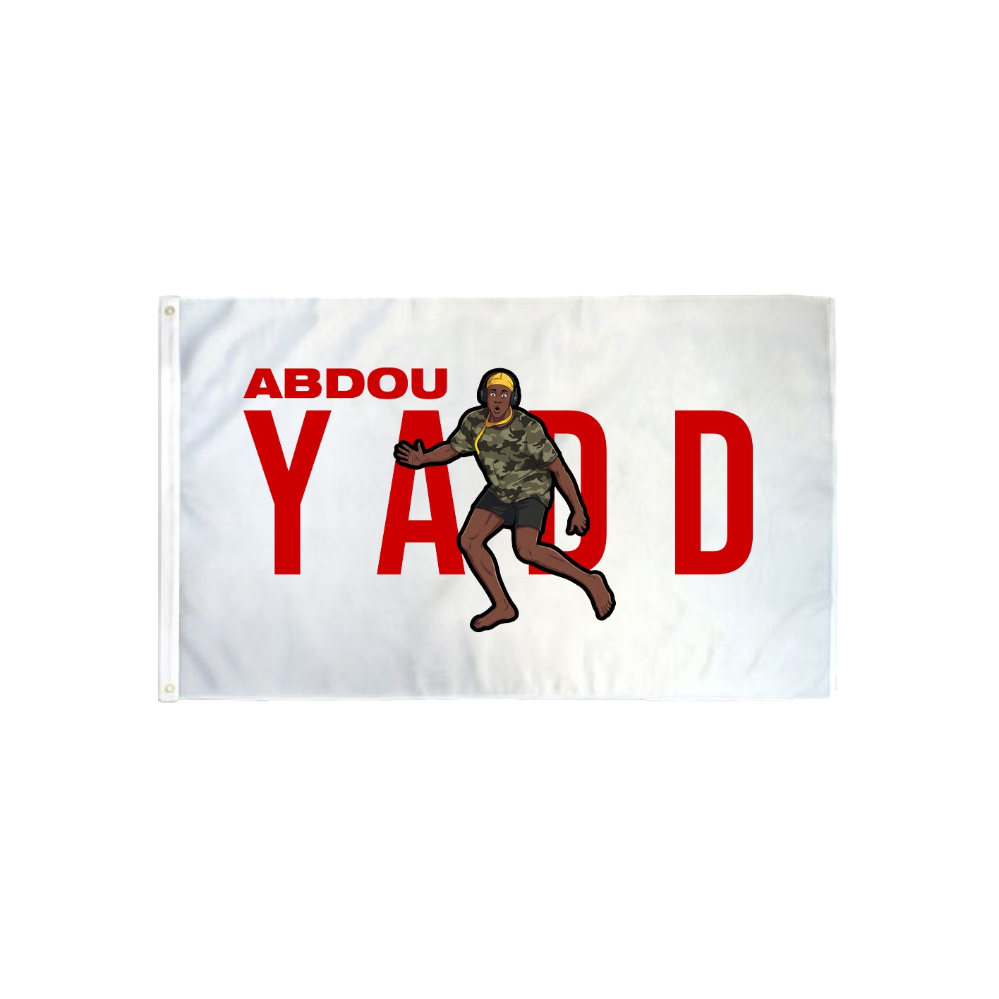 3x5 Flag — Player Name in Classic