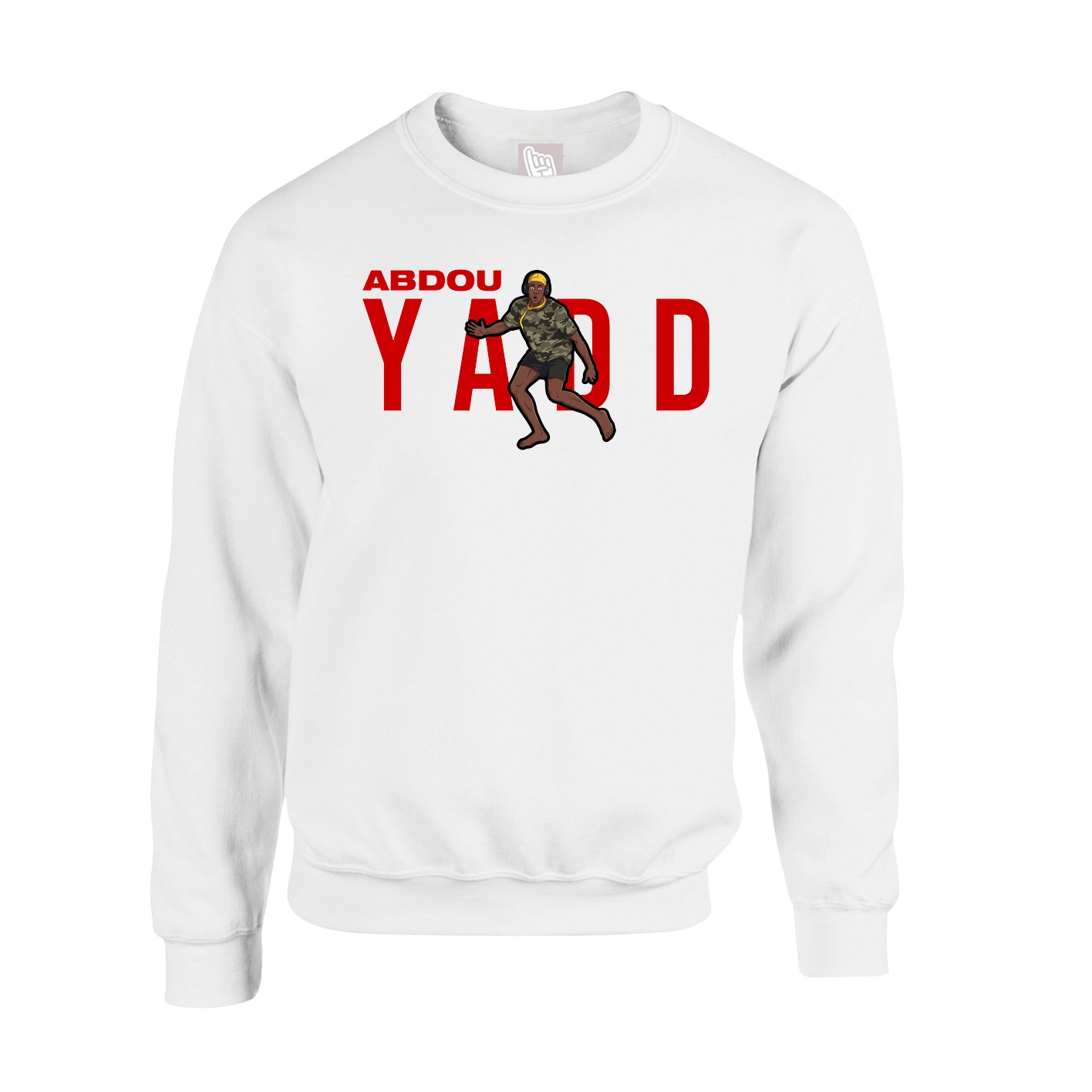 Fleece Crew — Player Name in White