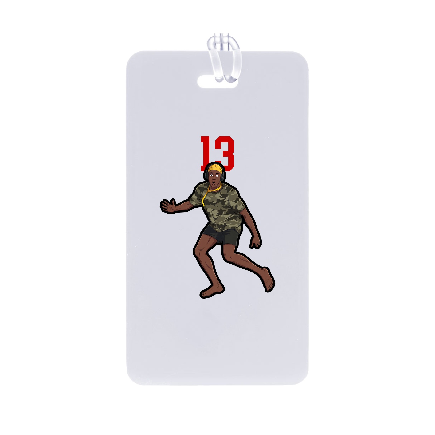 Bag Tag — Number Top in Classic