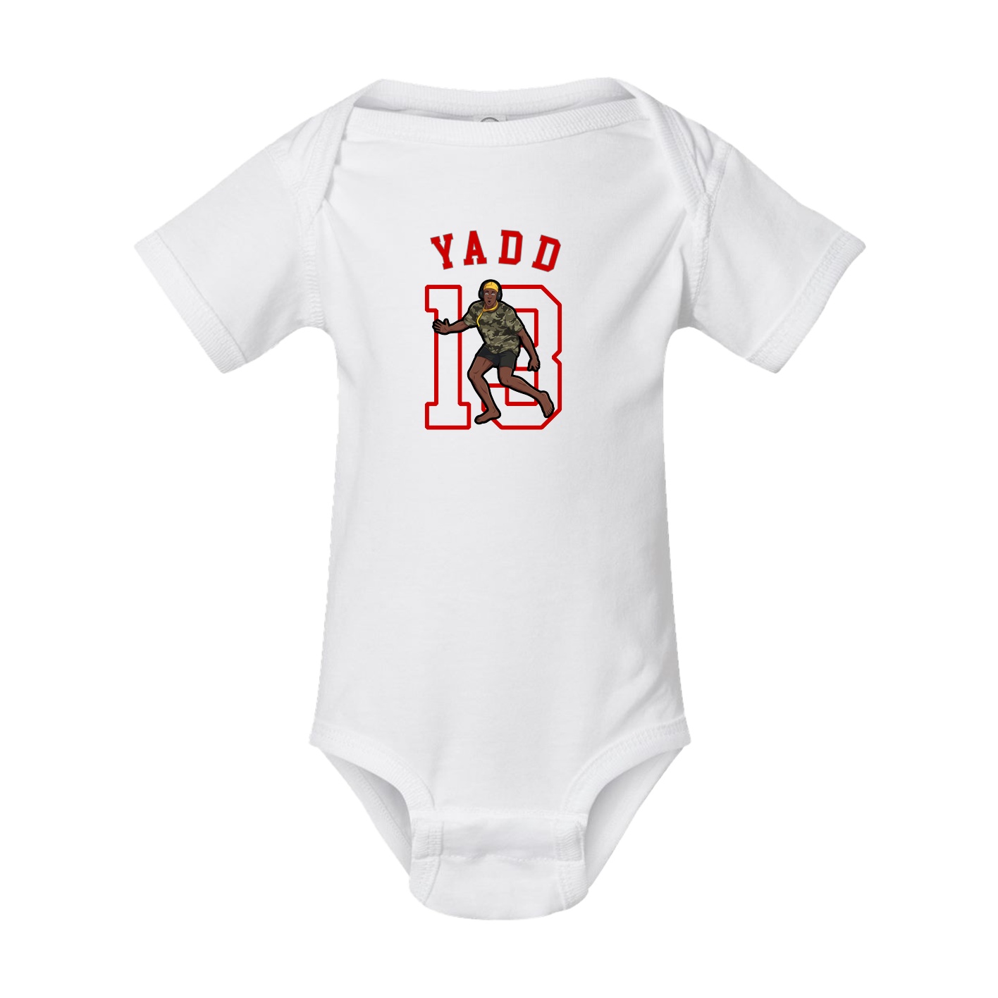 Baby Onesie — Shirsey Arch in White