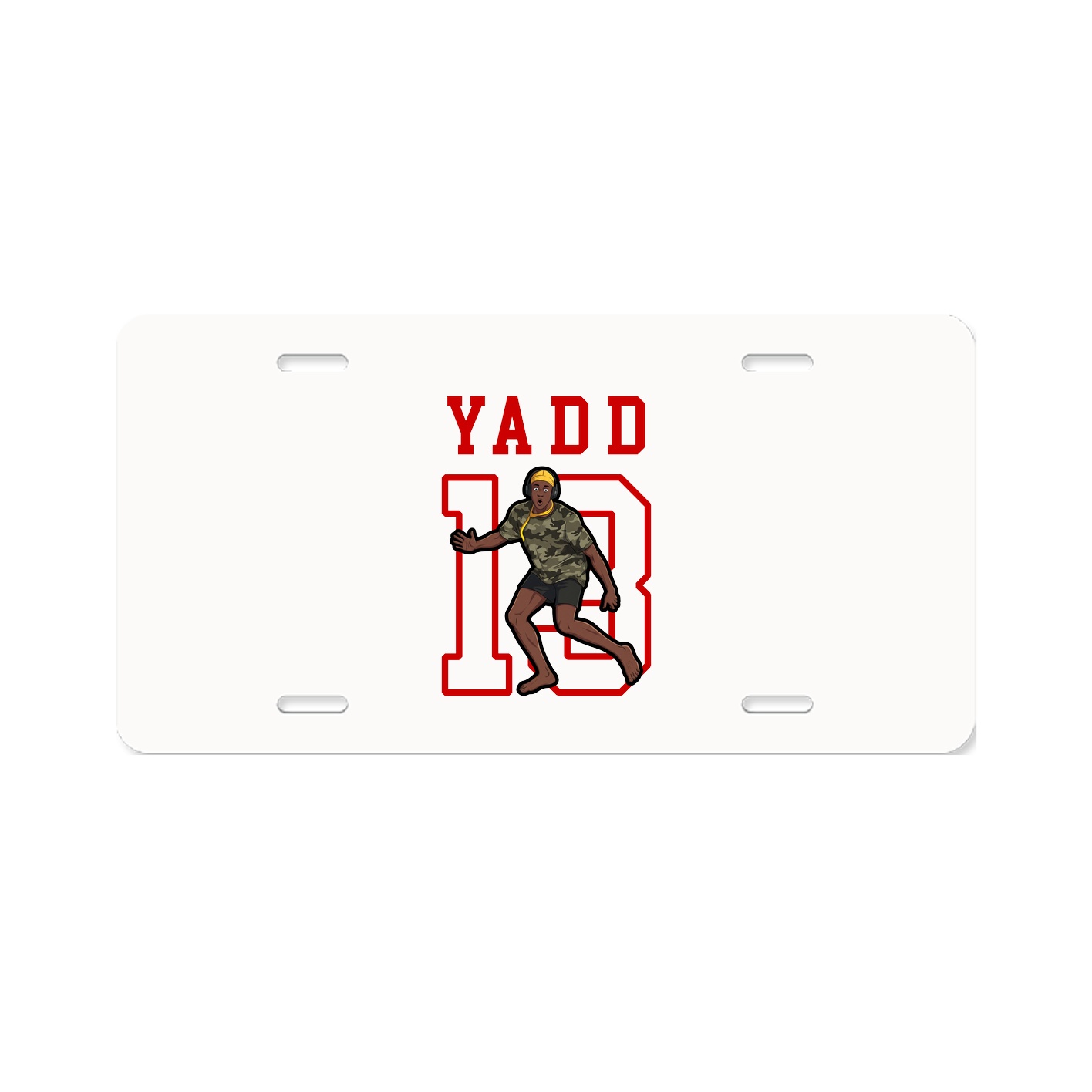 License Plate — Shirsey in Classic