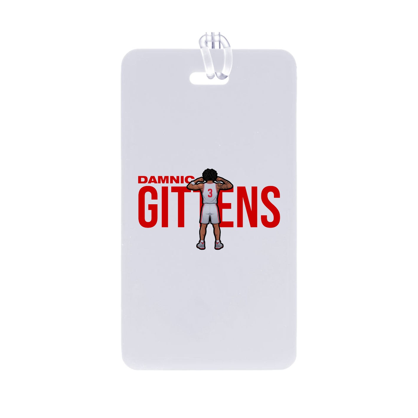 Bag Tag — Player Name in Classic