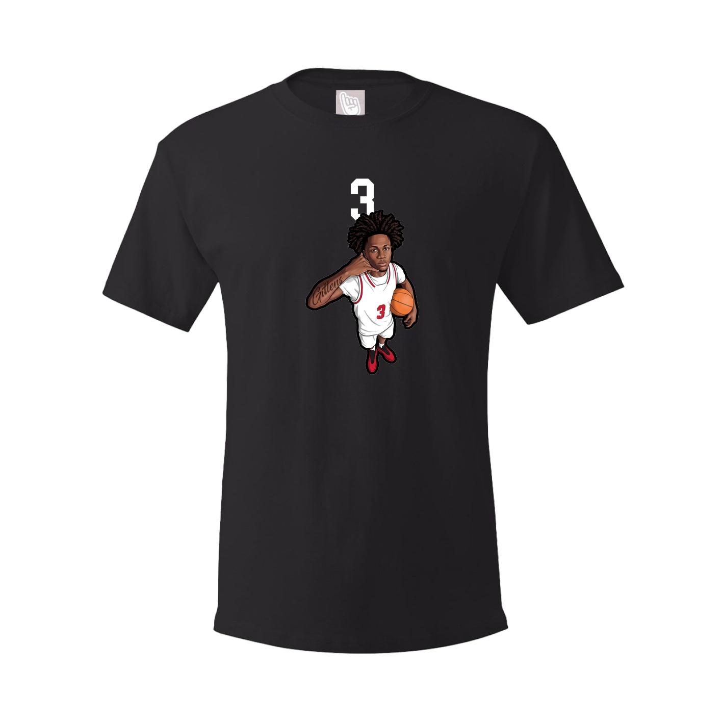 Tee — Number Top in Black