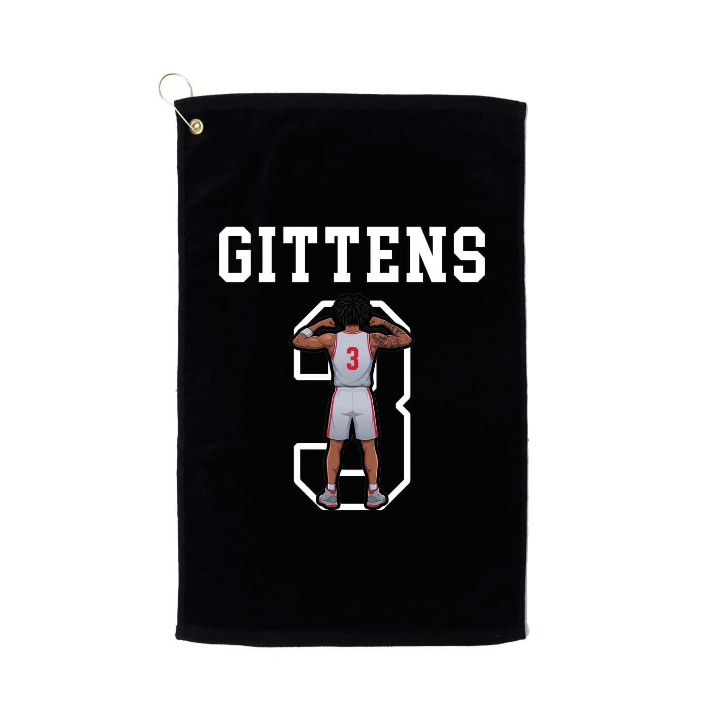 Golf Towel — Shirsey in Black