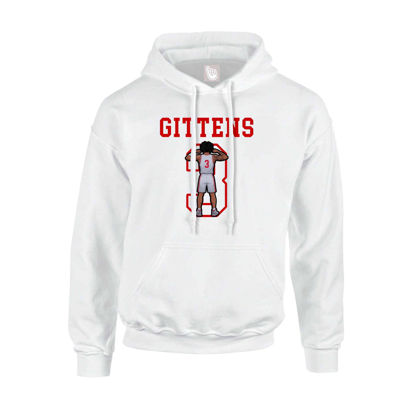 Youth Hoodie — Shirsey in White