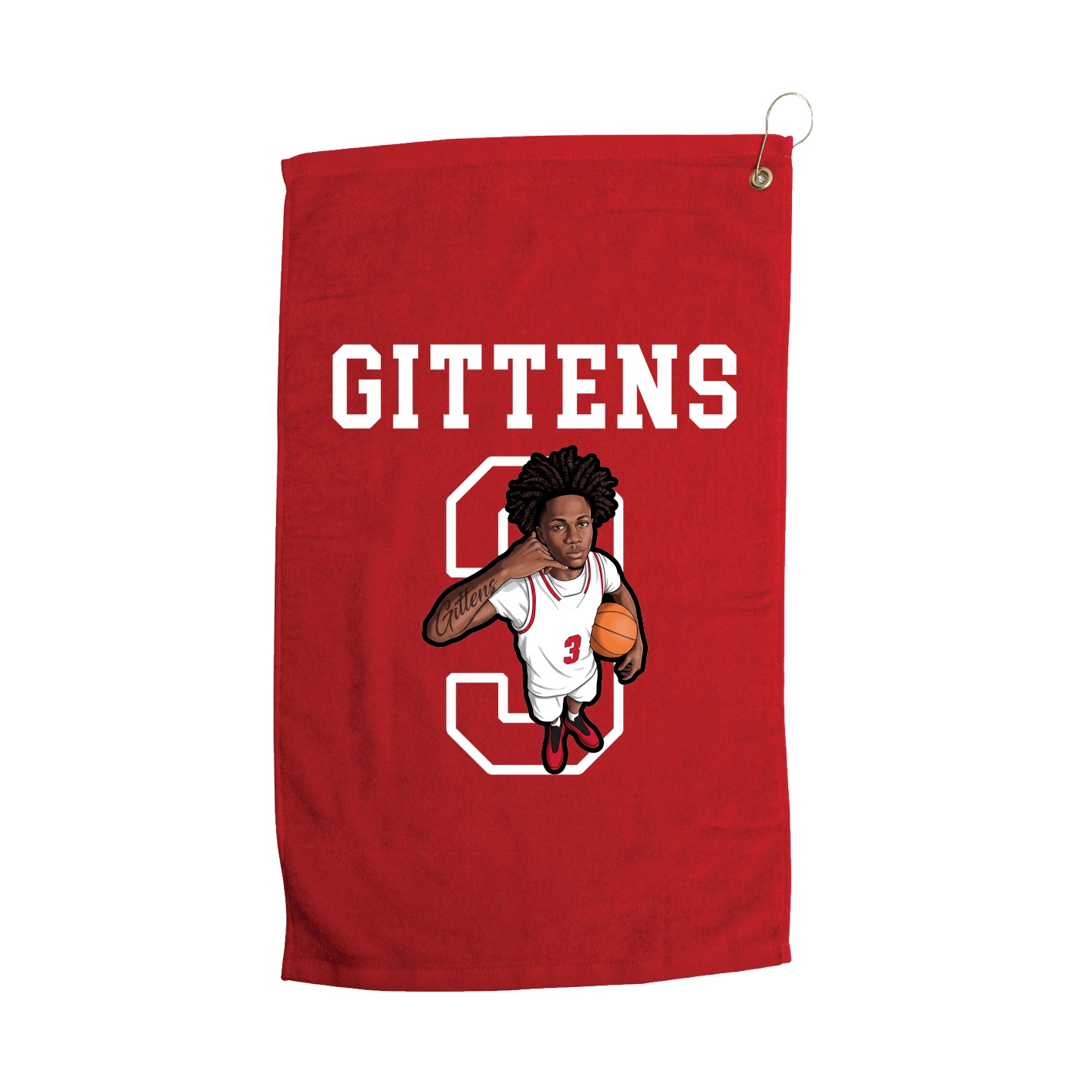Golf Towel — Shirsey in Red
