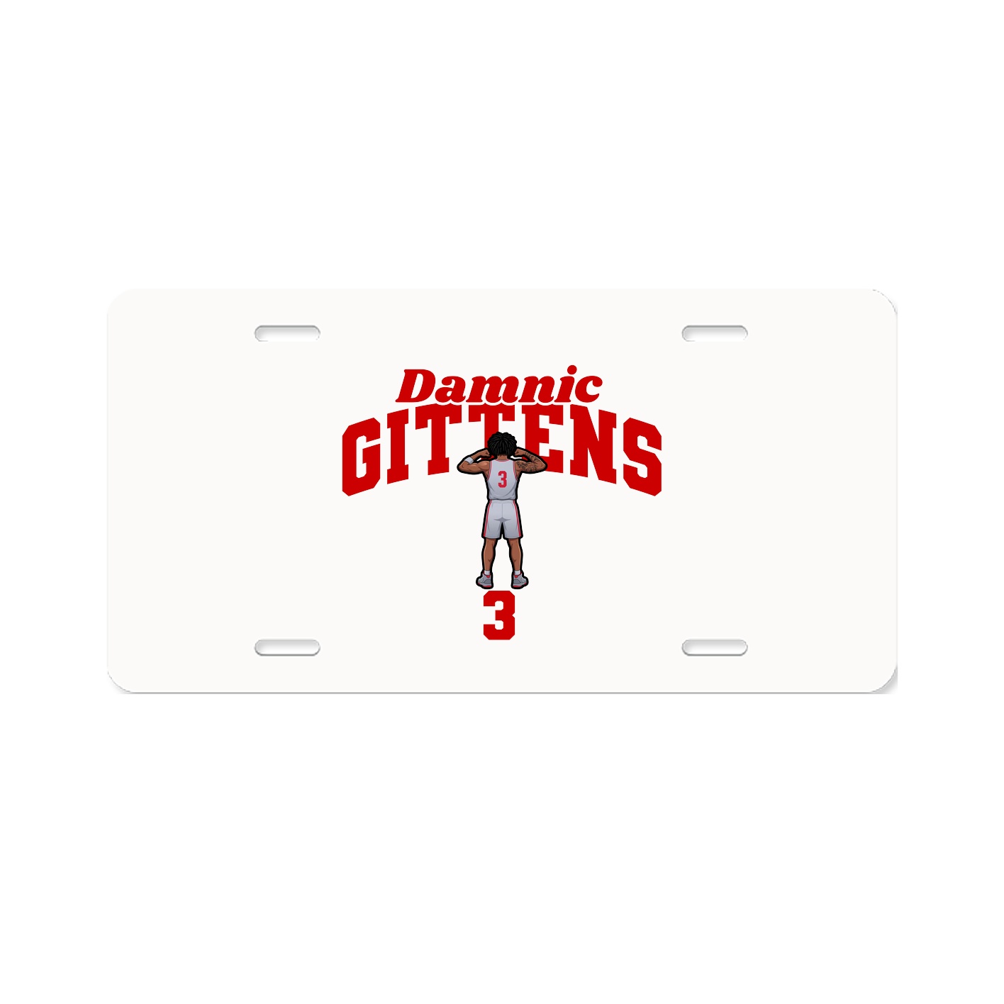 License Plate — Signature Arch in Classic