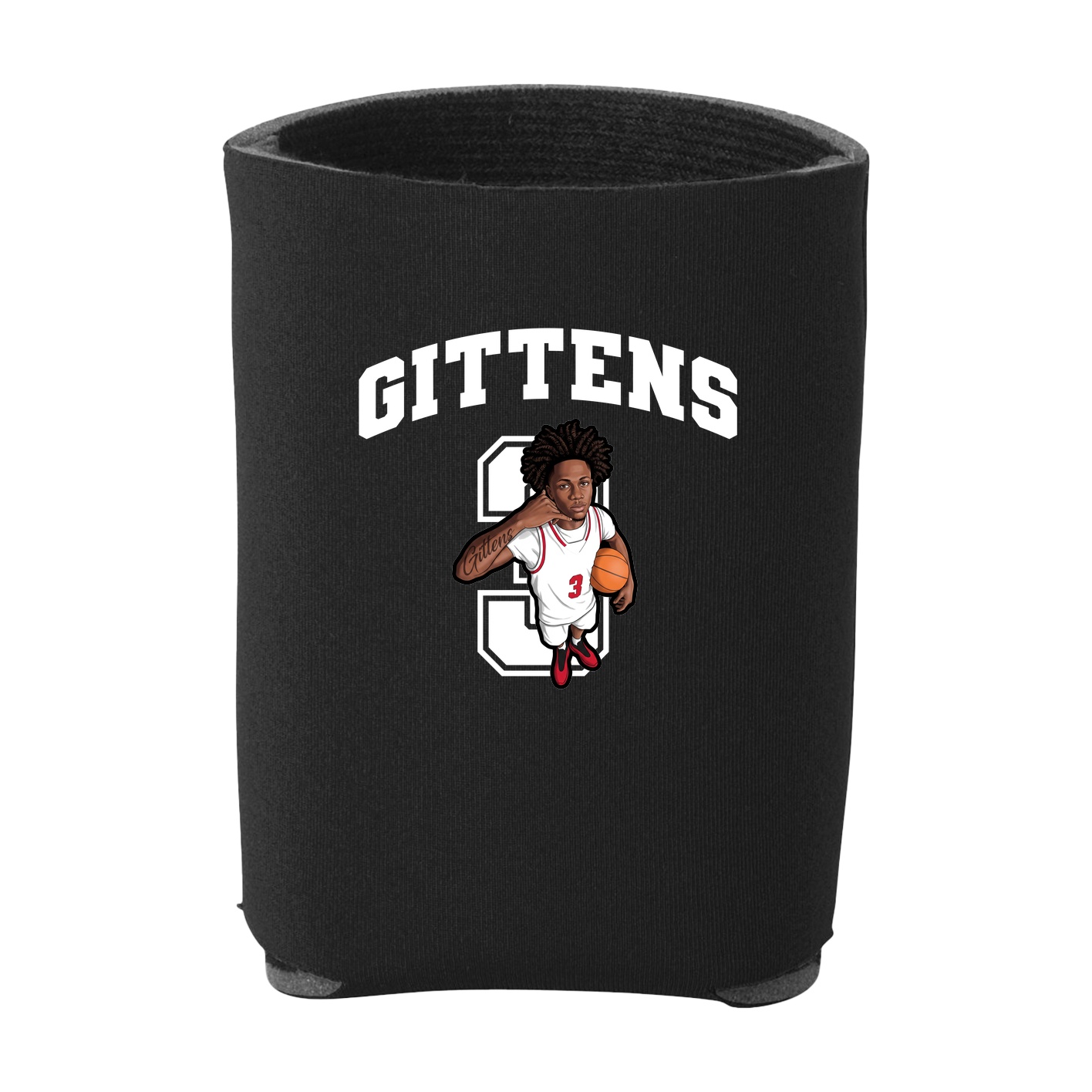 Can Holder — Number in Black