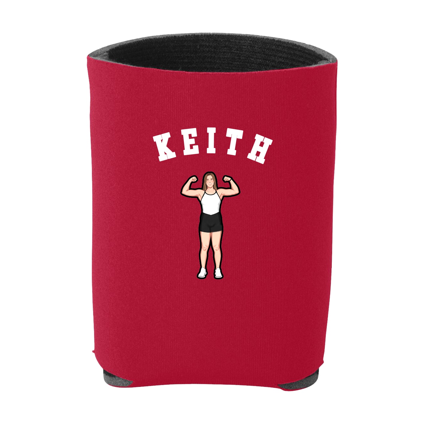 Can Holder — Shirsey Arch in Red