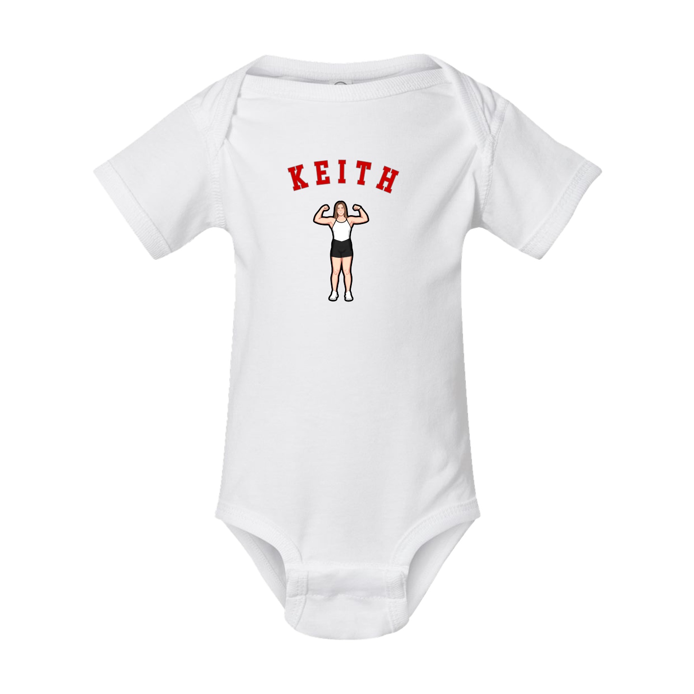 Baby Onesie — Shirsey Arch in White