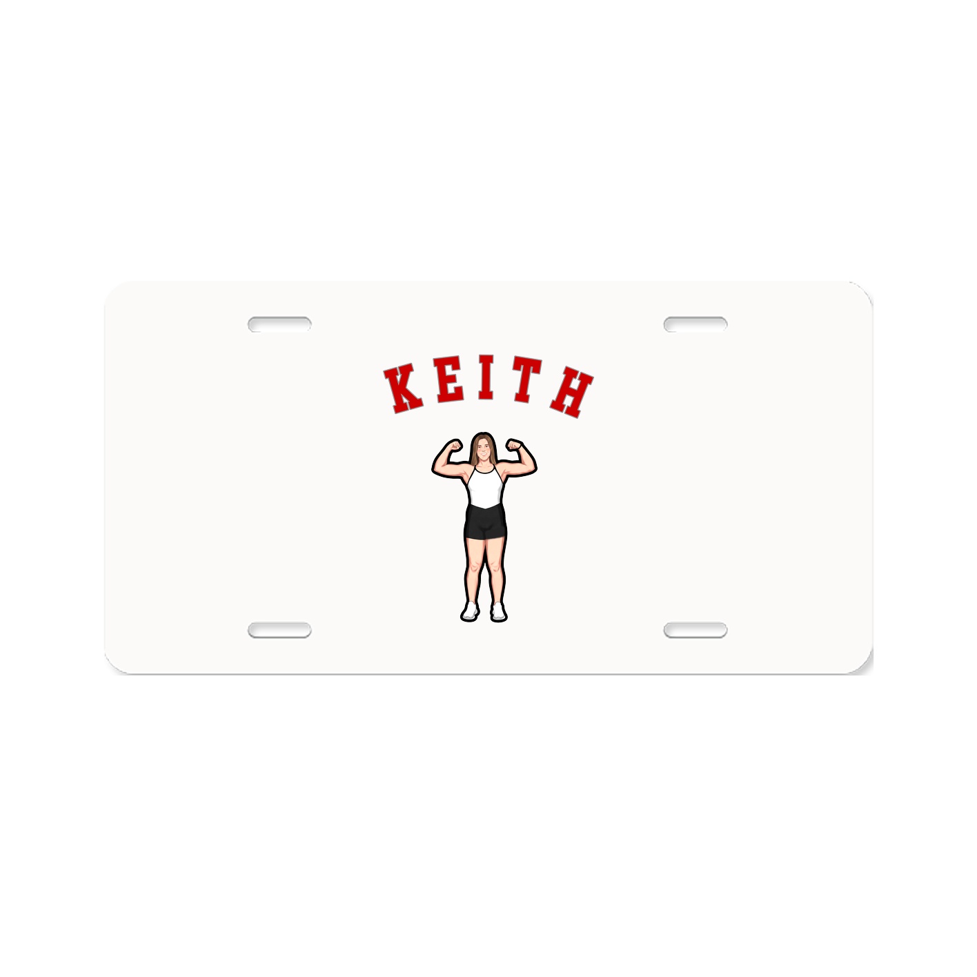 License Plate — Shirsey Arch in Classic
