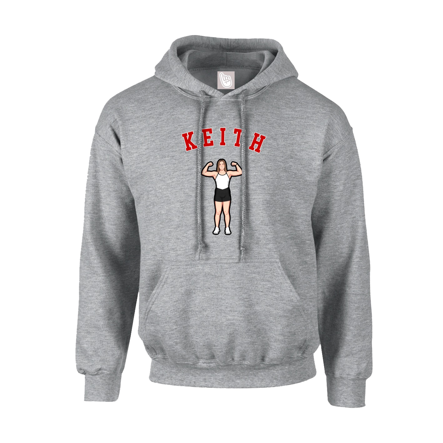 Hoodie — Shirsey Arch in Grey