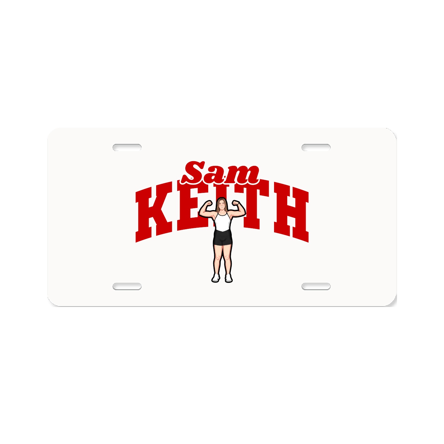 License Plate — Signature Arch in Classic