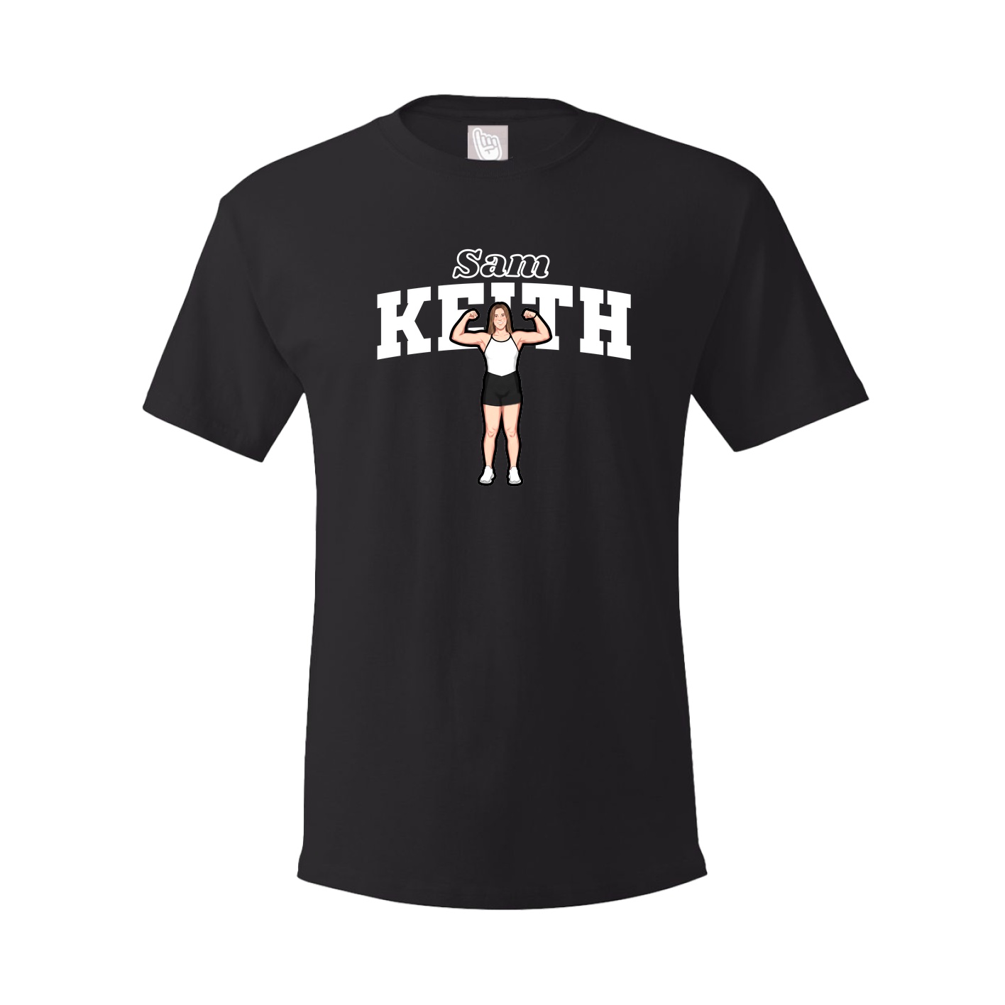 Tee — Name Arch in Black