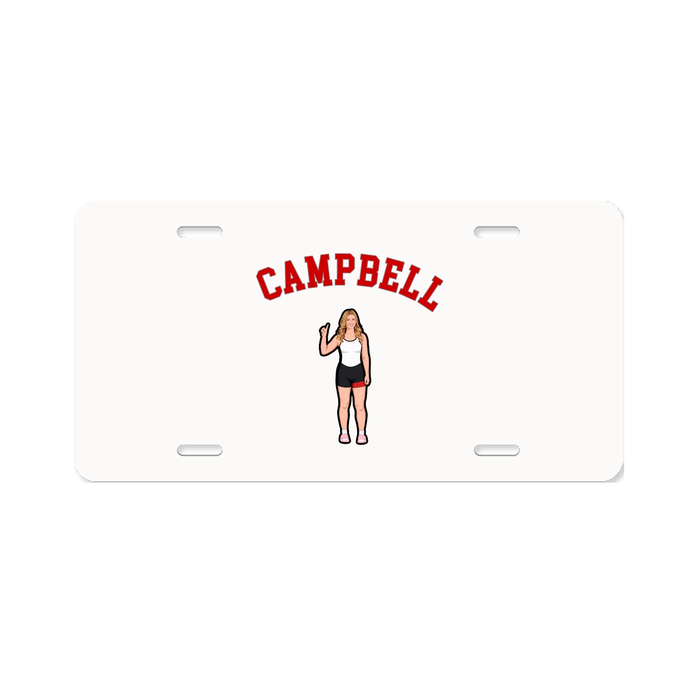 License Plate — Shirsey Arch in Classic