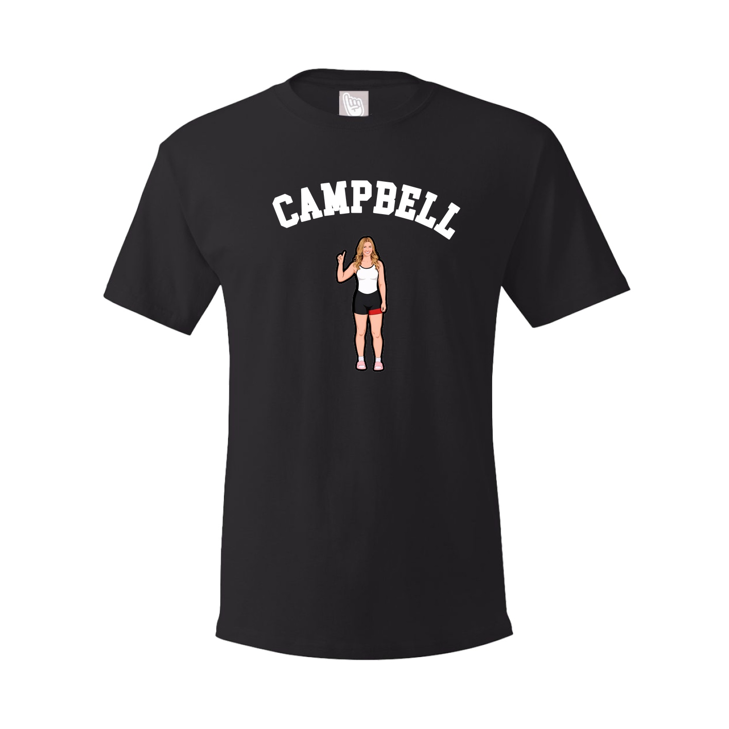 Youth Tee — Shirsey Arch in Black