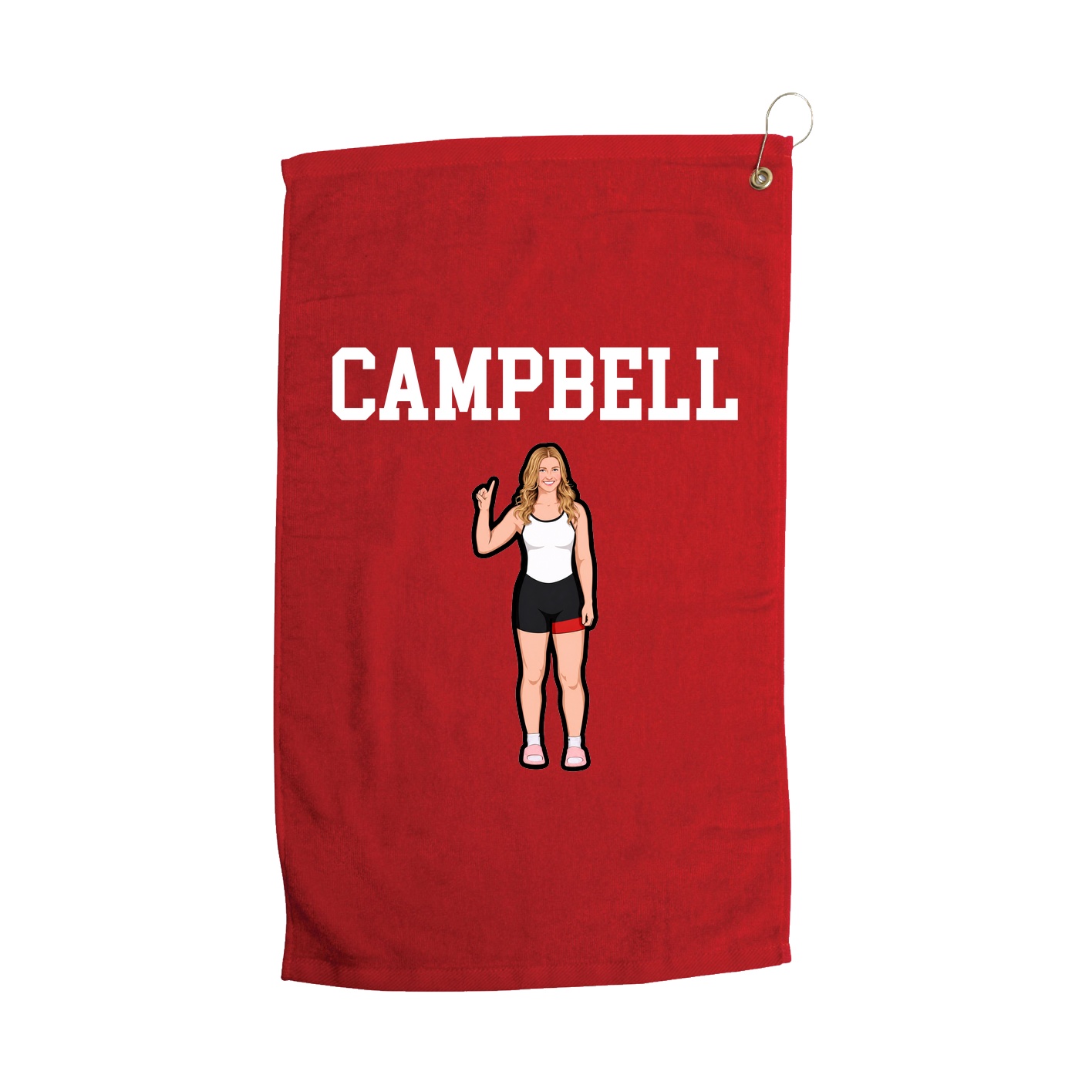 Golf Towel — Shirsey in Red